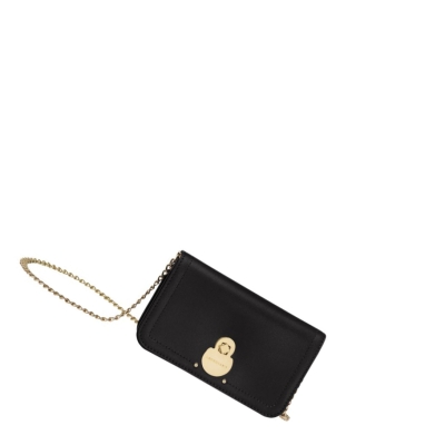 Cremallera De Carteras Longchamp Cavalcade Mujer Negras | ES-LSCA217