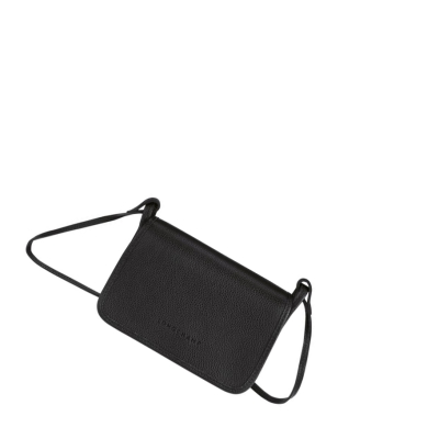 Cremallera De Carteras Longchamp Le Foulonné Mujer Negras | ES-EULQ532