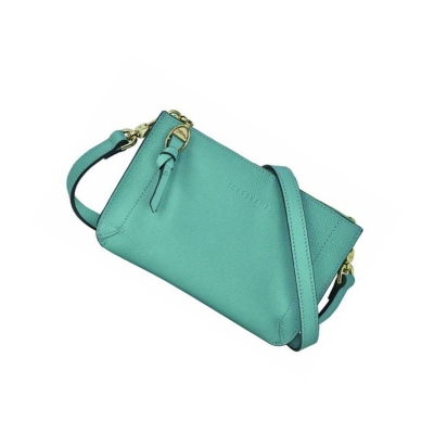 Cremallera De Carteras Longchamp Mailbox Mujer Azules | ES-LNSQ649