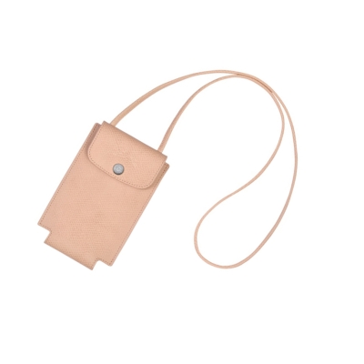 Fundas de Móvil Longchamp Le Pliage Green Mujer Rosas | ES-DVXN753