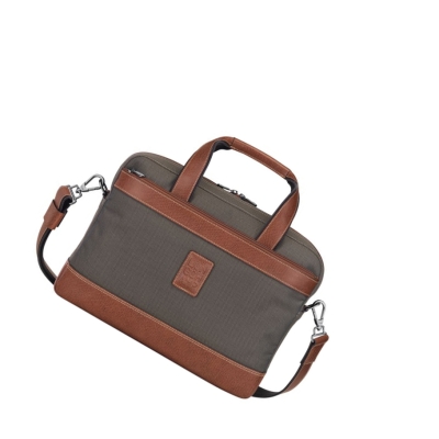Maletín Longchamp Boxford S Hombre Marrones | ES-ITMN071