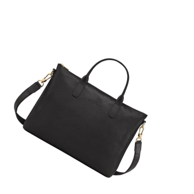 Maletín Longchamp Le Foulonné S Mujer Negras | ES-TVPD526