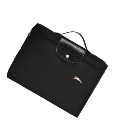 Maletín Longchamp Le Pliage Club S Mujer Negras | ES-JHED830