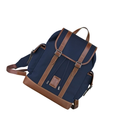 Mochilas Longchamp Boxford Hombre Azul Marino | ES-JKSR179
