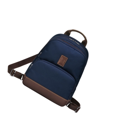 Mochilas Longchamp Boxford Hombre Azul Marino | ES-PEAB693