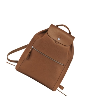 Mochilas Longchamp Le Foulonné Mujer Marrones | ES-ZGPY965