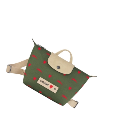 Mochilas Longchamp X Eu Mujer Verde Oliva | ES-LDBU197