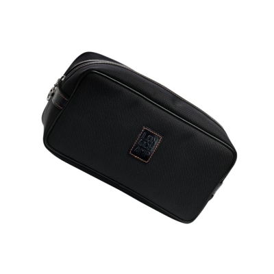 Neceser De Baño Longchamp Boxford Hombre Negras | ES-BXJQ625