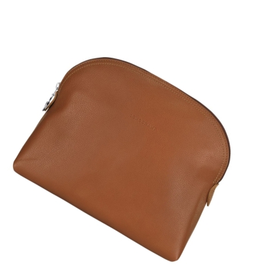 Neceser De Baño Longchamp Le Foulonné Mujer Marrones | ES-EJQA635