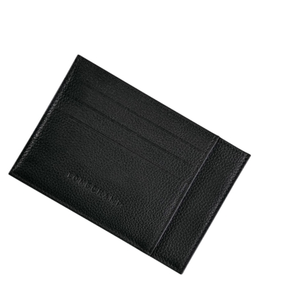 Tarjeteros Longchamp Le Foulonné Hombre Negras | ES-RLWM958