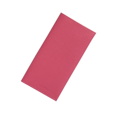 Tarjeteros Longchamp Le Foulonné Hombre Rosas | ES-YHOB485